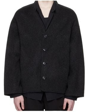 Entire studios Long-Sleeved Casual Jacket - Black