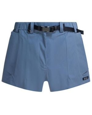 Prada Technical Fabric Shorts - Blue