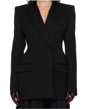 Mugler Hourglass Jacket - Black