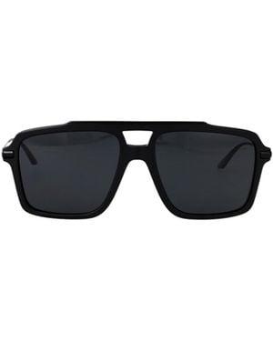 Dolce & Gabbana Eyewear Aviator Sunglasses - Black