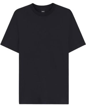 BOSS Crew Neck Short-Sleeved T-Shirt - Black