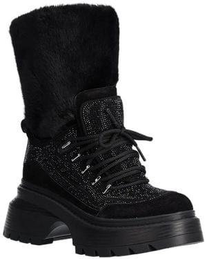 Michael Kors 40Mm Shiloh Boots - Black
