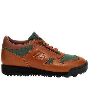 New Balance Lace Up Trainers - Brown