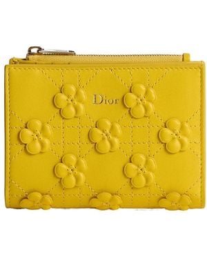 Dior Jardin Dahlia Wallet - Yellow