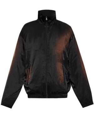 DIESEL J-Smash Zipped Bomber Jacket - Black
