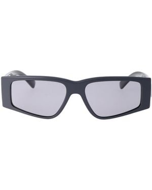 Dolce & Gabbana Eyewear Rectangular Frame Sunglasses - White