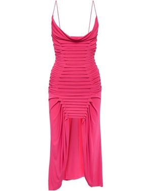 Dion Lee Slit Detail Dress - Pink