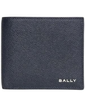 Bally Bi-Fold Wallet - Blue