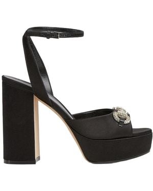 Gucci Platform Sandal With Horsebit - Black