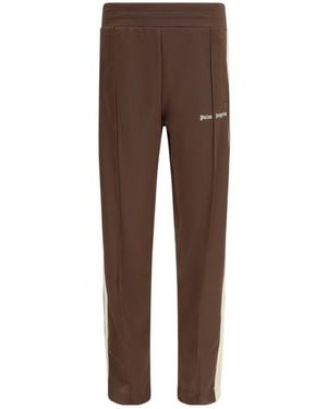 Palm Angels Classic Logo Track Trousers - Brown