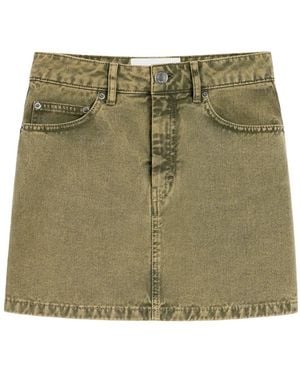 Ami Paris Belt Loop Skirt - Green