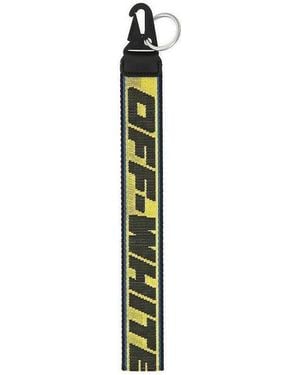 Off-White c/o Virgil Abloh 2.0 Industrial Logo Keyring - White
