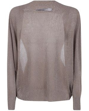 D.exterior Lurex-Embellishment Cardigan - Brown
