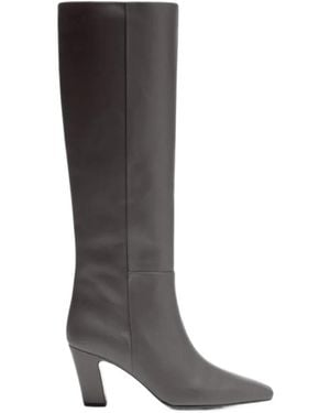 Aeyde Silva Knee-High Boots - Brown