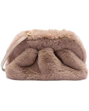 THEMOIRÈ Tia Clutch Bag - Brown