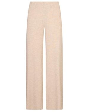 Agnona Straight-Leg Casual Pants - Natural