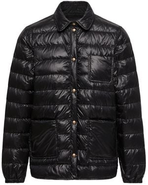 Moncler Fouine Down Shirt Jacket - Black