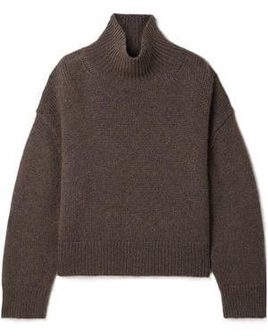 Nili Lotan Tabitha Cashmere Turtleneck Jumper - Brown