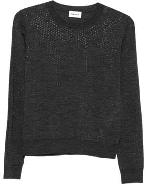 P.A.R.O.S.H. Crystal-Embellished Sweater - Black