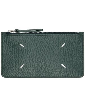 Maison Margiela Four Stitches Card Holder - Green