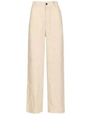 Barena Straight-Leg Trousers - Natural