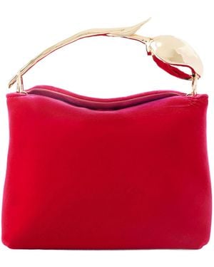 Erdem Bloom Clutch - Red