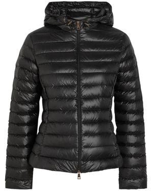 Moncler Hooded Slim-Fit Lightweight Down Jacket - Black