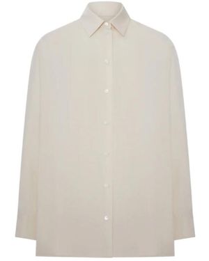 The Row Long-Sleeved Shirt - White
