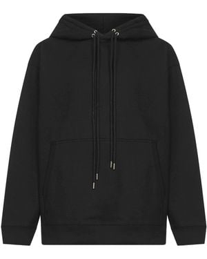Dries Van Noten Long-Sleeved Drawstring Hoodie - Black