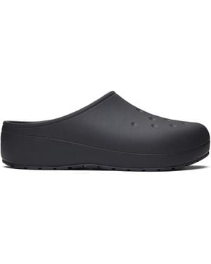 Crocs™ Round Toe Slippers - Black