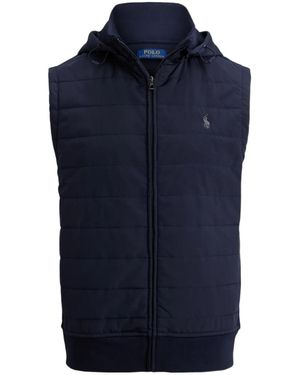 Polo Ralph Lauren Hooded Gilet - Blue