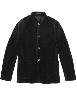 Armani Collezioni Logo Casual Jacket - Black