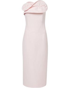 Magda Butrym Silk Bustier Dress - Pink