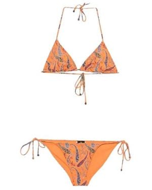 Etro Paisley Printed Bikini - White