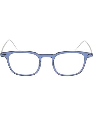 Lindberg Square Frame Glasses - White