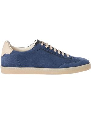 Brunello Cucinelli Suede Trainers - Blue