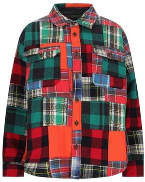 Polo Ralph Lauren Oversized Fit Checked Shirt - Red