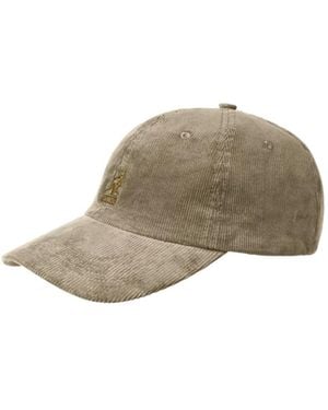 Kangol Corduroy Baseball Cap - Gray