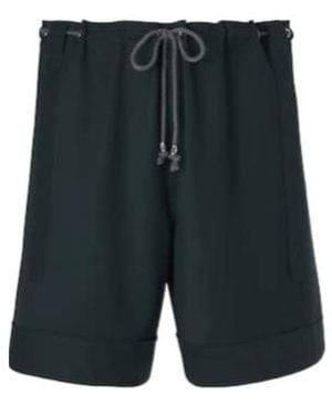 Kiko Kostadinov Kyan Wool-Blend Shorts - Black