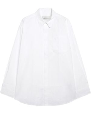 Ami Paris Ami Relaxed Long-Sleeve Shirt - White