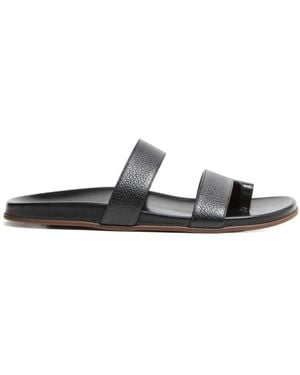 The Row Casual Flat Slippers - White