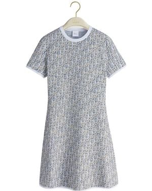 Dior Short-Sleeved Dress - Grey