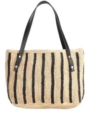 Rag & Bone Striped Handbag - Metallic