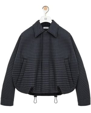 Loewe Drawstring Jacket - Blue