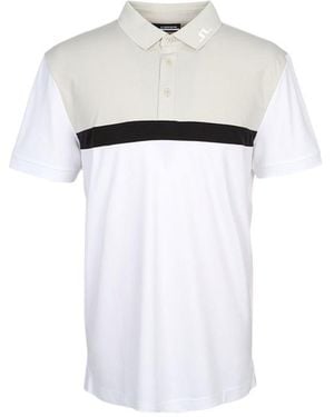 J.Lindeberg Short-Sleeved Polo Shirt - White