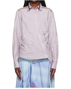 ANDERSSON BELL Pleated And Twisted Shirt - Multicolour