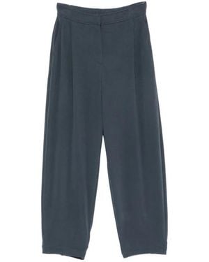 Brunello Cucinelli Casual Pants With Pockets - Blue