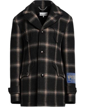 Maison Margiela Single-Breasted Coat - Black
