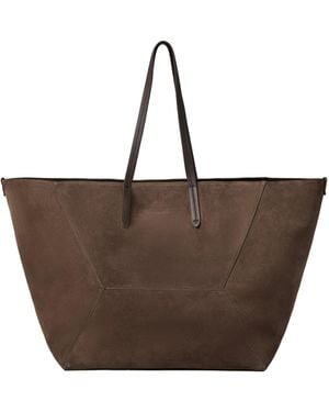 Brunello Cucinelli Bc Duo Large Bag - Brown