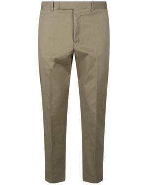 Pt Pantaloni Pleated Trousers - Grey